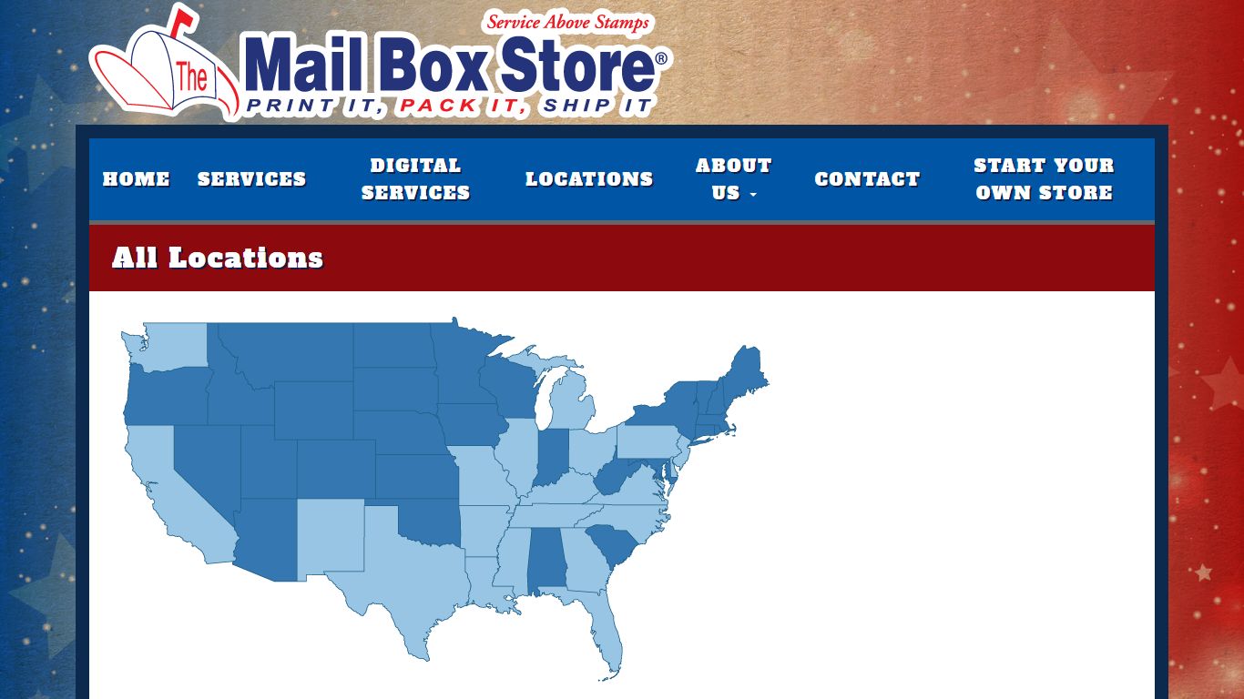 All Locations | The Mail Box Store